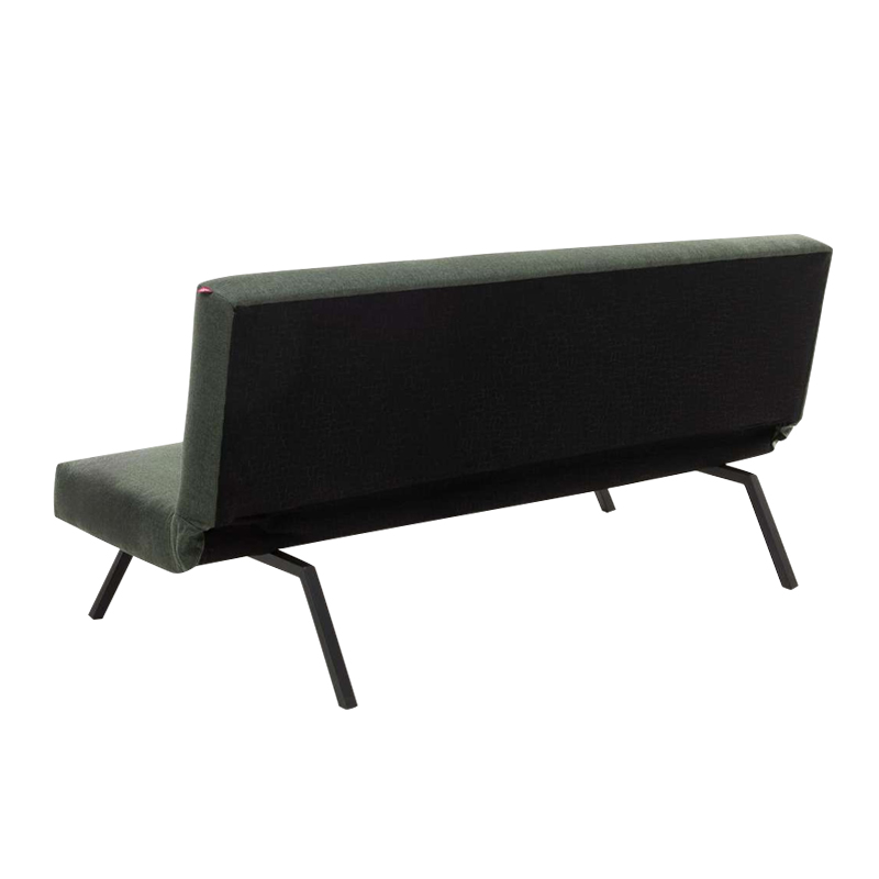 Καναπές - κρεβάτι τριθέσιος υφασμάτινος χρώμα πράσινο 8