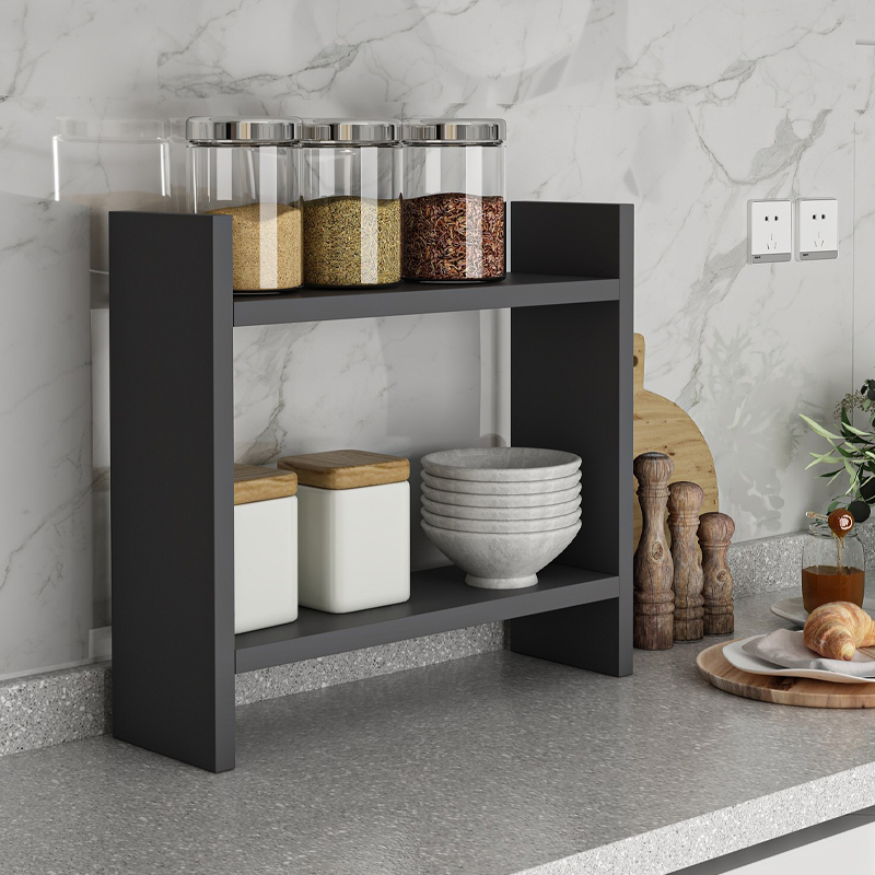 Ραφιέρα κουζίνας χρώμα ανθρακί