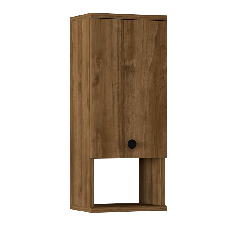 Ντουλάπι μπάνιου επιτοίχιο χρώμα καρυδί 2