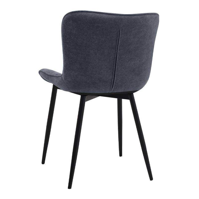 Σετ τραπεζαρία 5τμχ - Mdf - ύφασμα χρώμα ακακίας - ανθρακί 3