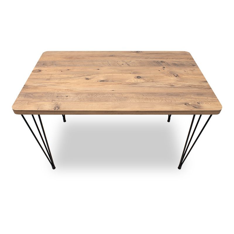 Σετ τραπεζαρία 5τμχ - Mdf - ύφασμα χρώμα ακακίας - πράσινο 5