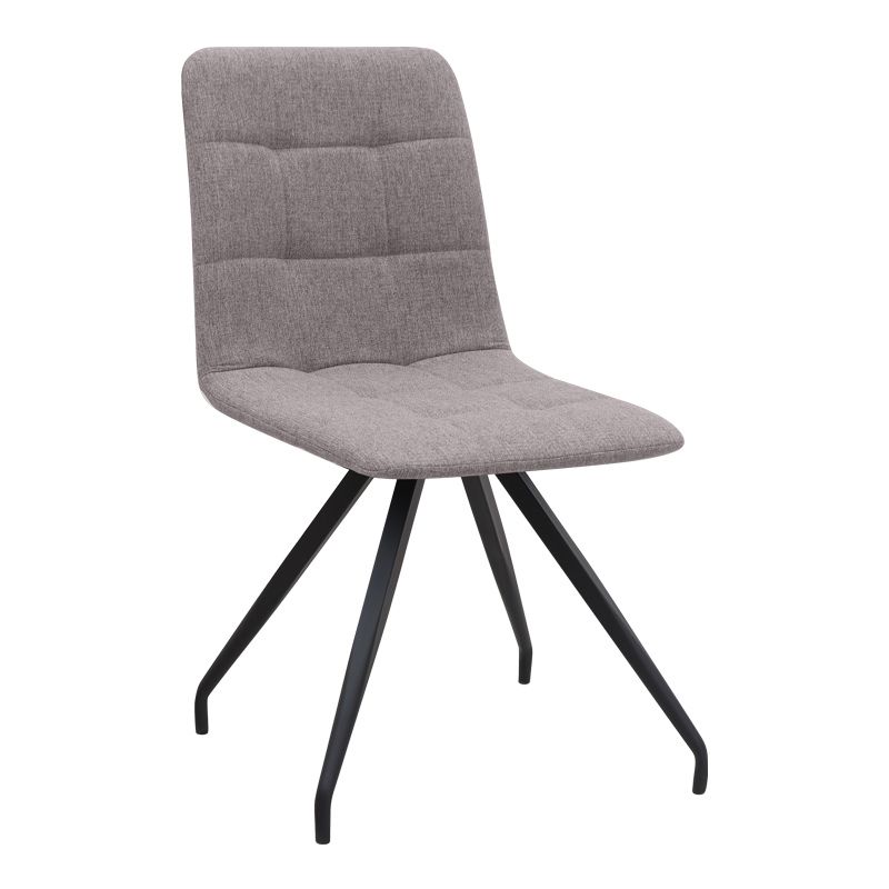 Σετ τραπεζαρία 5τμχ - Mdf - ύφασμα χρώμα μαύρο εφέ μαρμάρου - ανοιχτό μπεζ 2