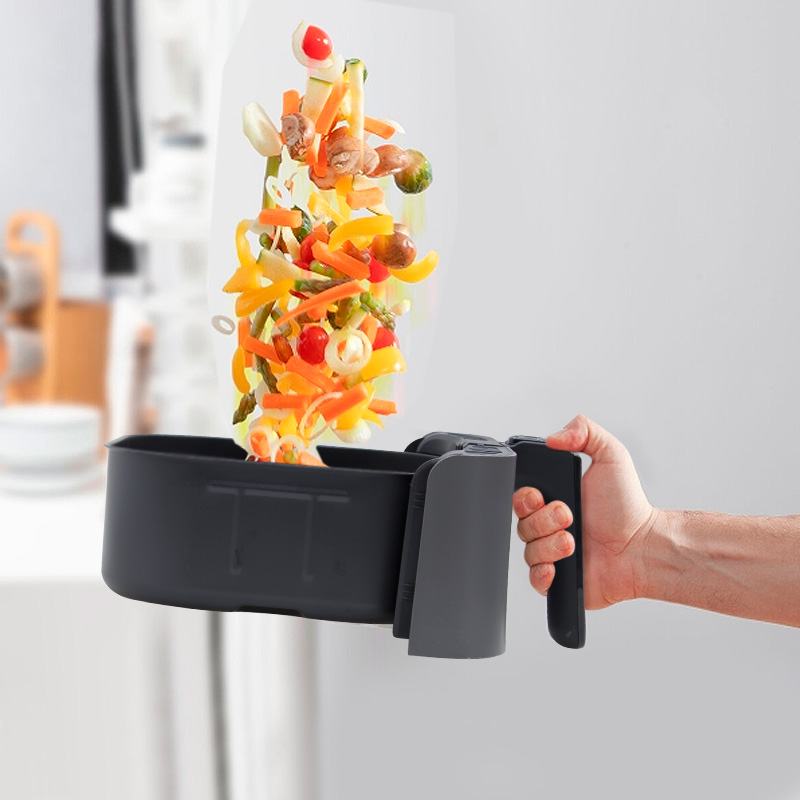 Φριτέζα αέρος - AirFryer LUXELL με αποσπώμενο κάδο 7,5lt χρώμα μαύρο 1550-1850W 3