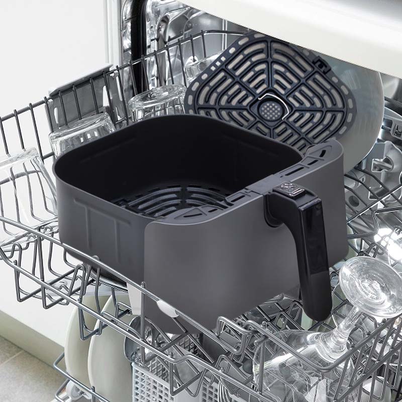 Φριτέζα αέρος - AirFryer LUXELL με αποσπώμενο κάδο 7,5lt χρώμα μαύρο 1550-1850W 5